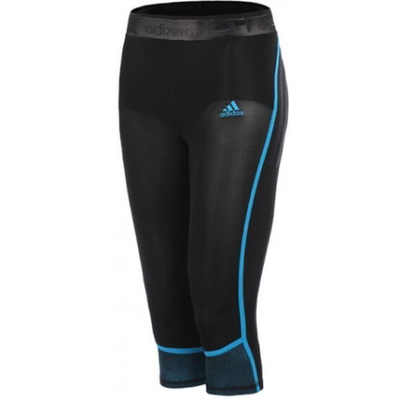 𝅺adidas adizero Comp 3/4 Running Tights - Picture 1 of 7